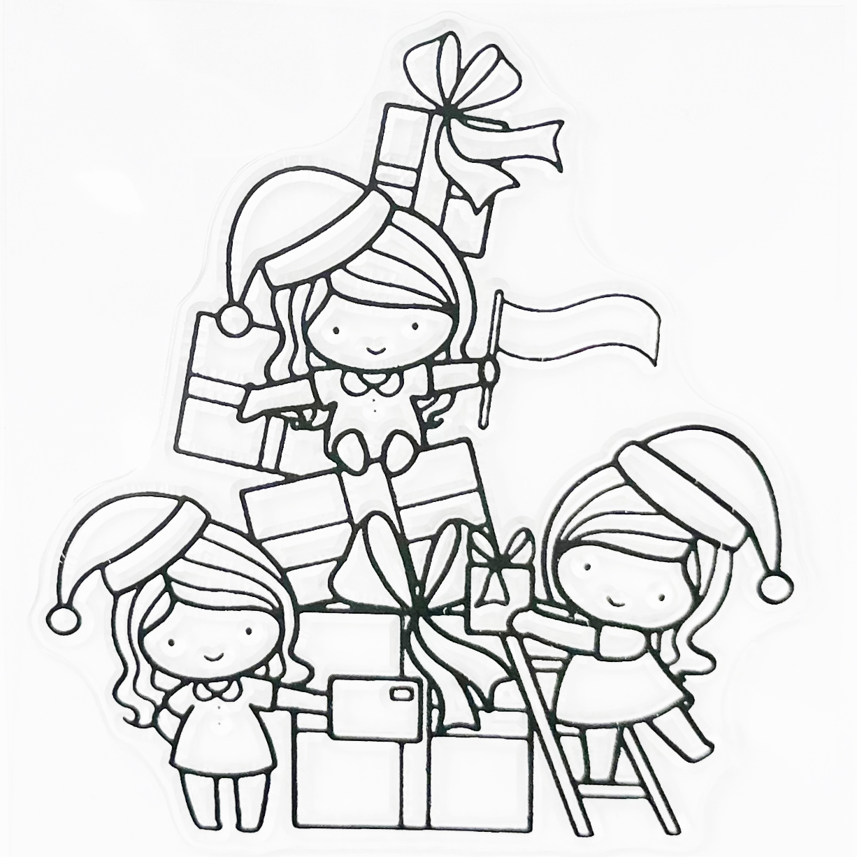 TS水晶印章 | TSS20 聖誕女孩2