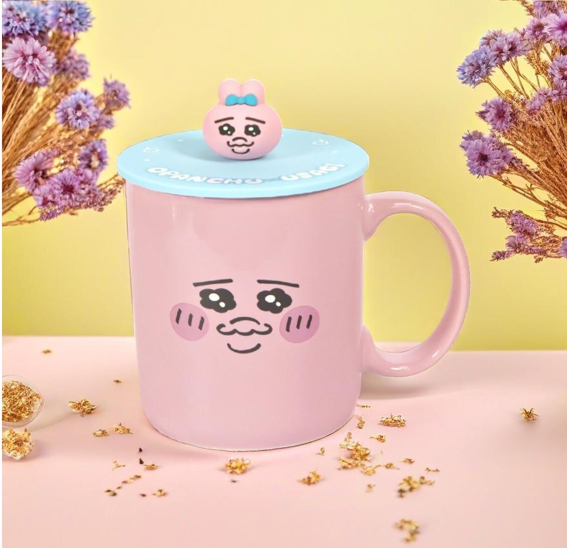 褲褲兔 底褲兔| 3D陶瓷杯連蓋