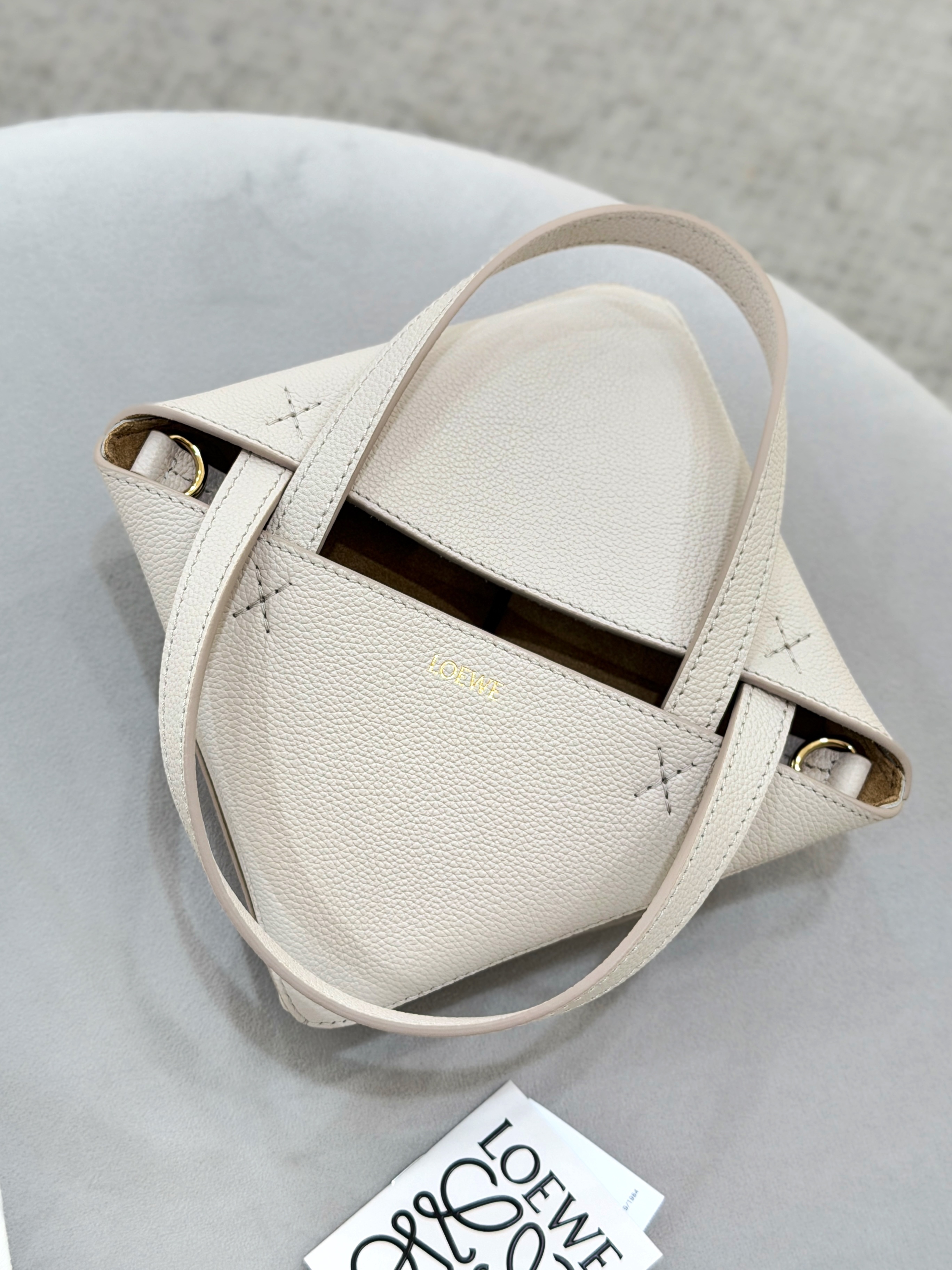LOEWE Mini Puzzle Fold Tote