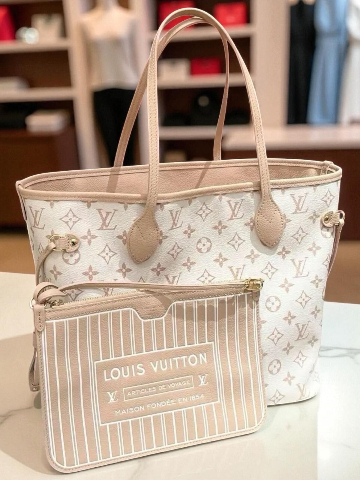LV Neverfull BB雙面袋