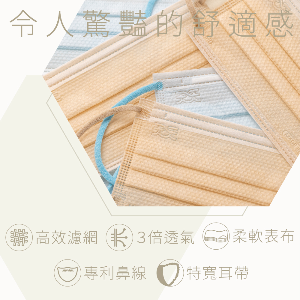 天天】成人醫療平面口罩-漫紫-30入/盒
