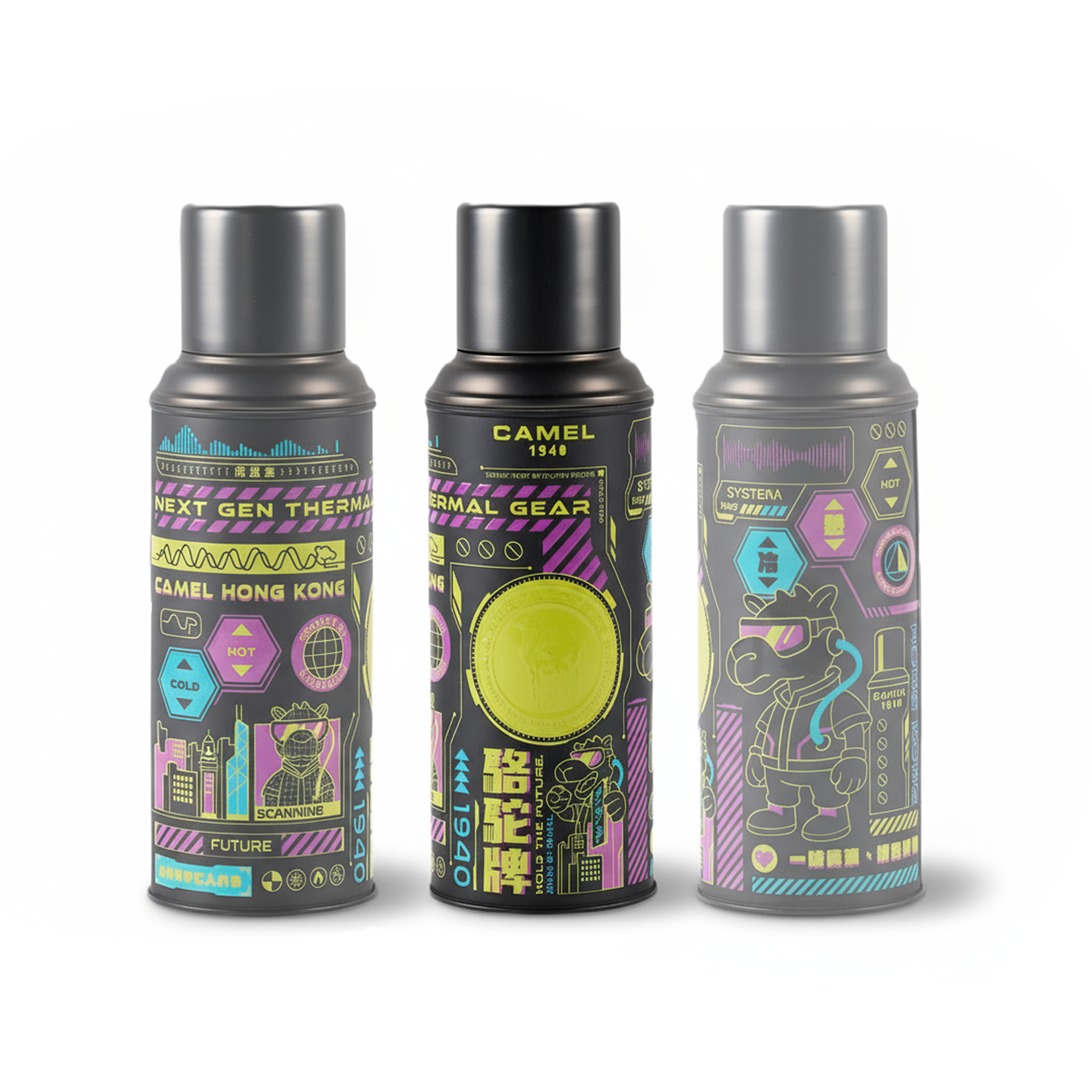 【會員額外九折】Camel 駱駝牌 -  116 駱駝牌的未來保溫壺系列 雙層真空玻璃膽保溫壺 450ml - FD