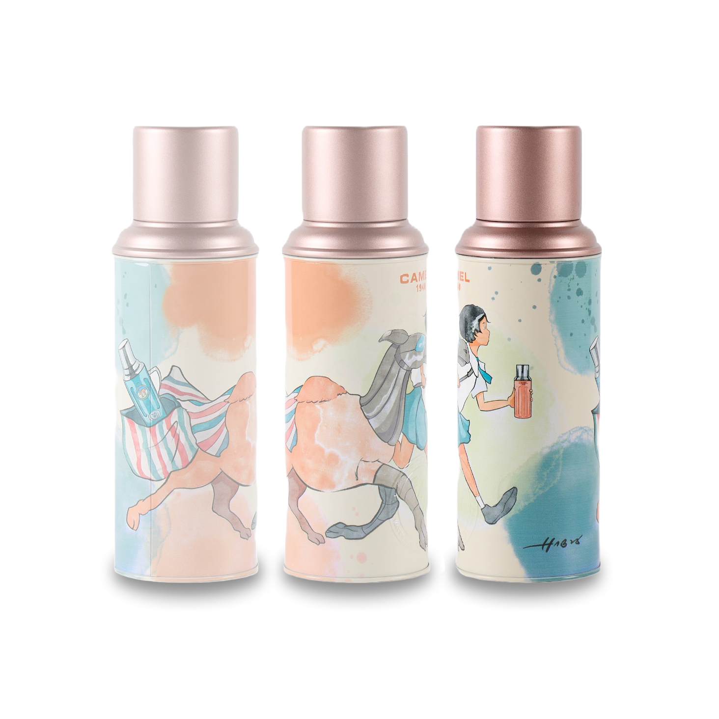 【會員額外九折】Camel 駱駝牌 -  116 駱駝牌的未來保溫壺系列 雙層真空玻璃膽保溫壺 450ml - HT