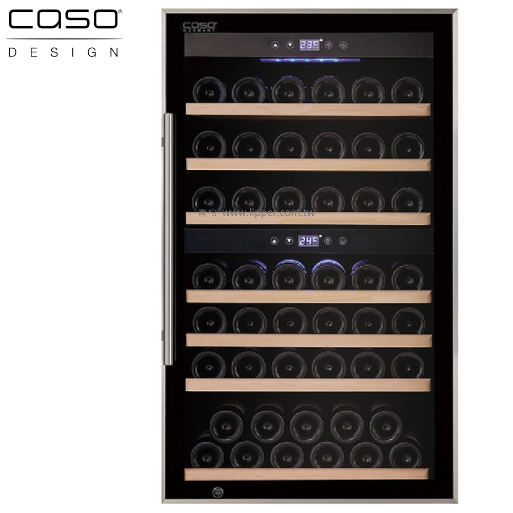 德國CASO紅酒櫃(SW-66) WineComfort66 【全省免運費宅配到府】