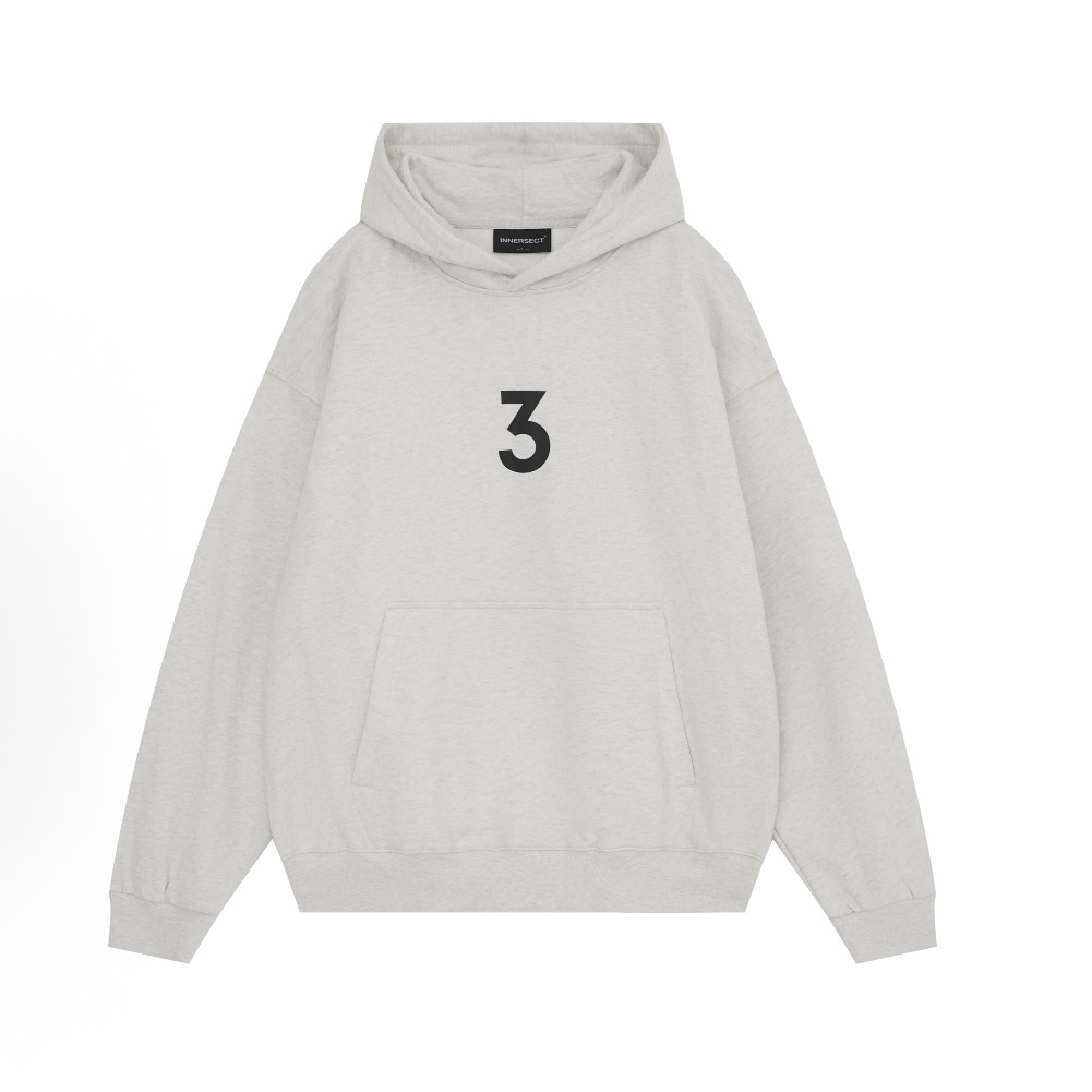 陳冠希 Clot INNERSECT 三生萬物 FOG ESSENTIAL 胸口數字3 後三點 帽Tee 連帽上衣 INN24FWTHD112