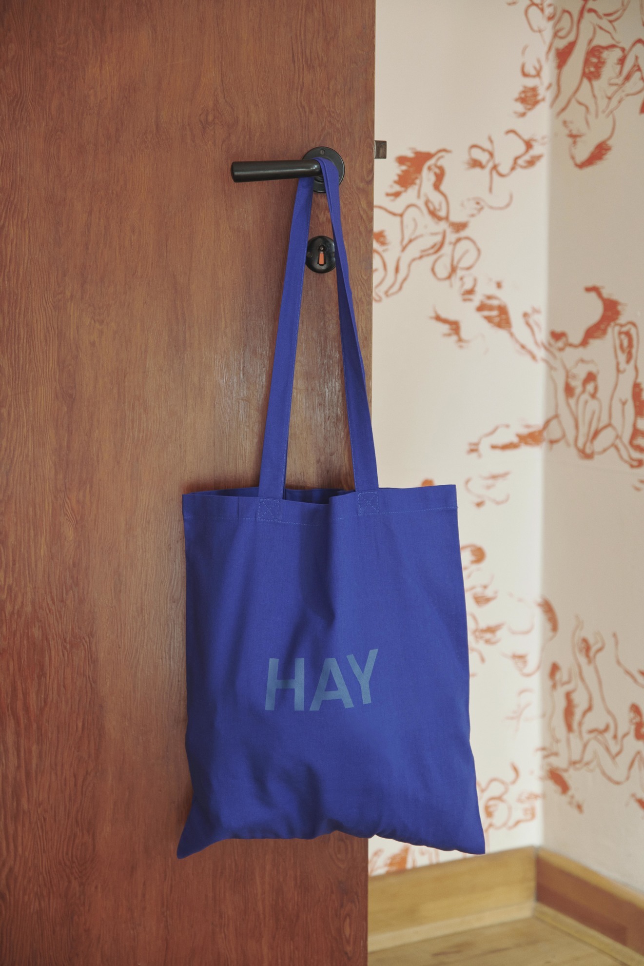 HAY tote bag 寶藍