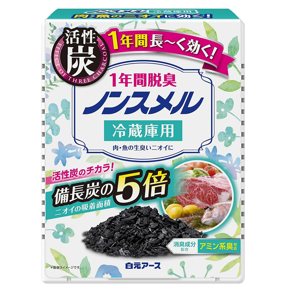 白元 - 活性炭雪櫃除臭盒/消臭盒 25g- RH372