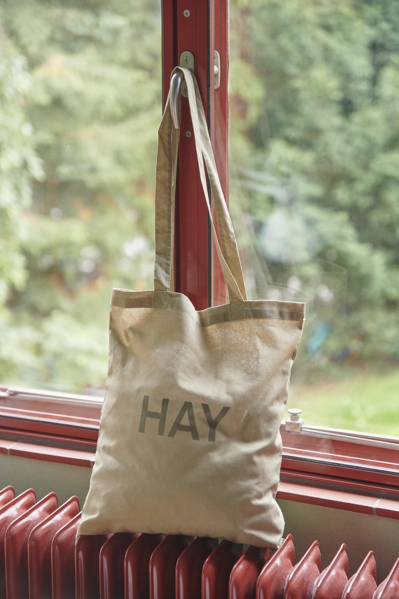 HAY tote bag 黃