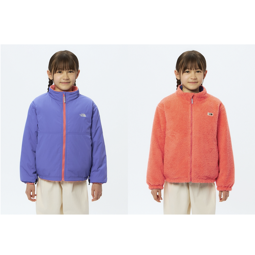 日本 2025 新版 The North Face Cozy 雙面兒童多功能外套