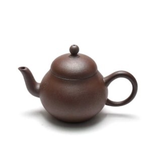 茶人老岩泥小梨型壺蓋
