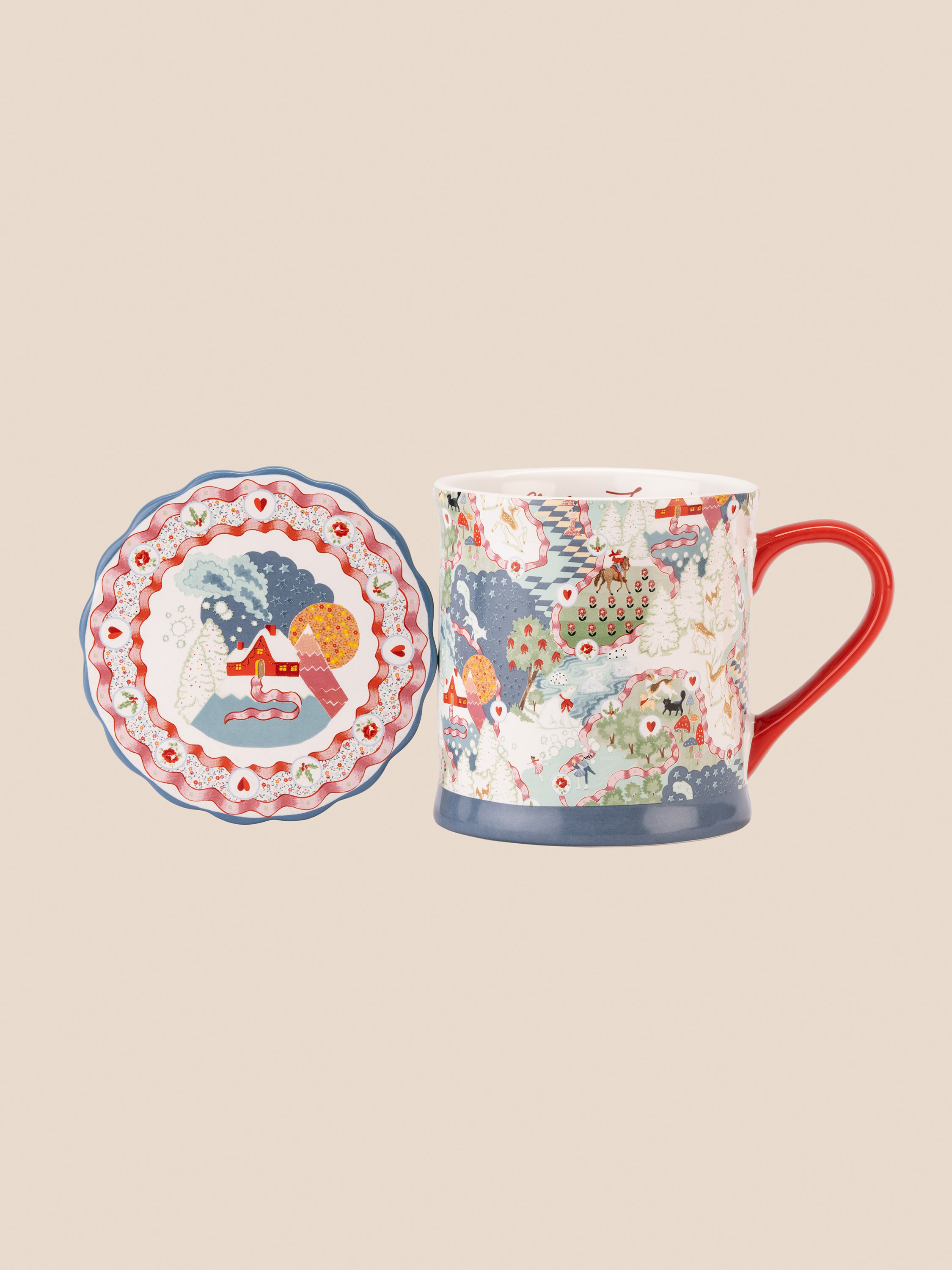 Christmas Journey 馬克杯及杯墊組
