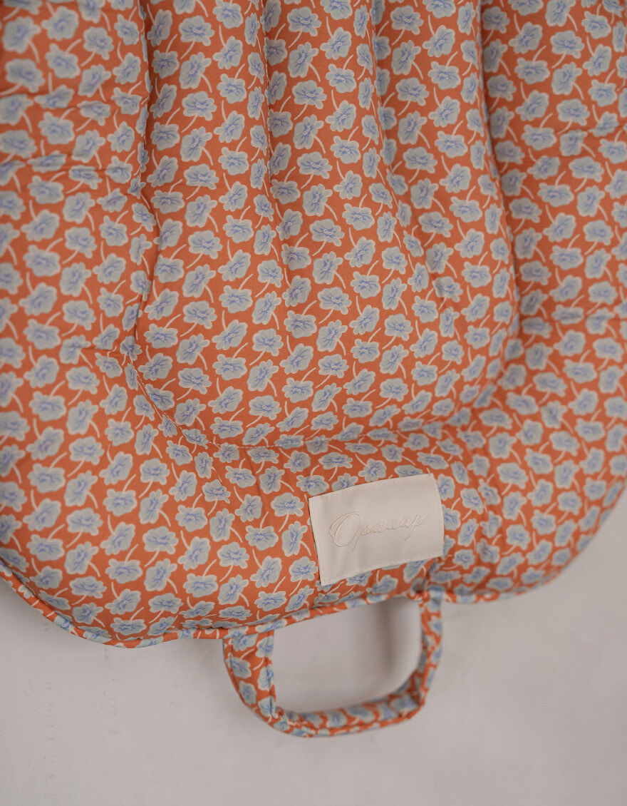 OPAAAP 雲朵推車底墊_磚紅霧灰