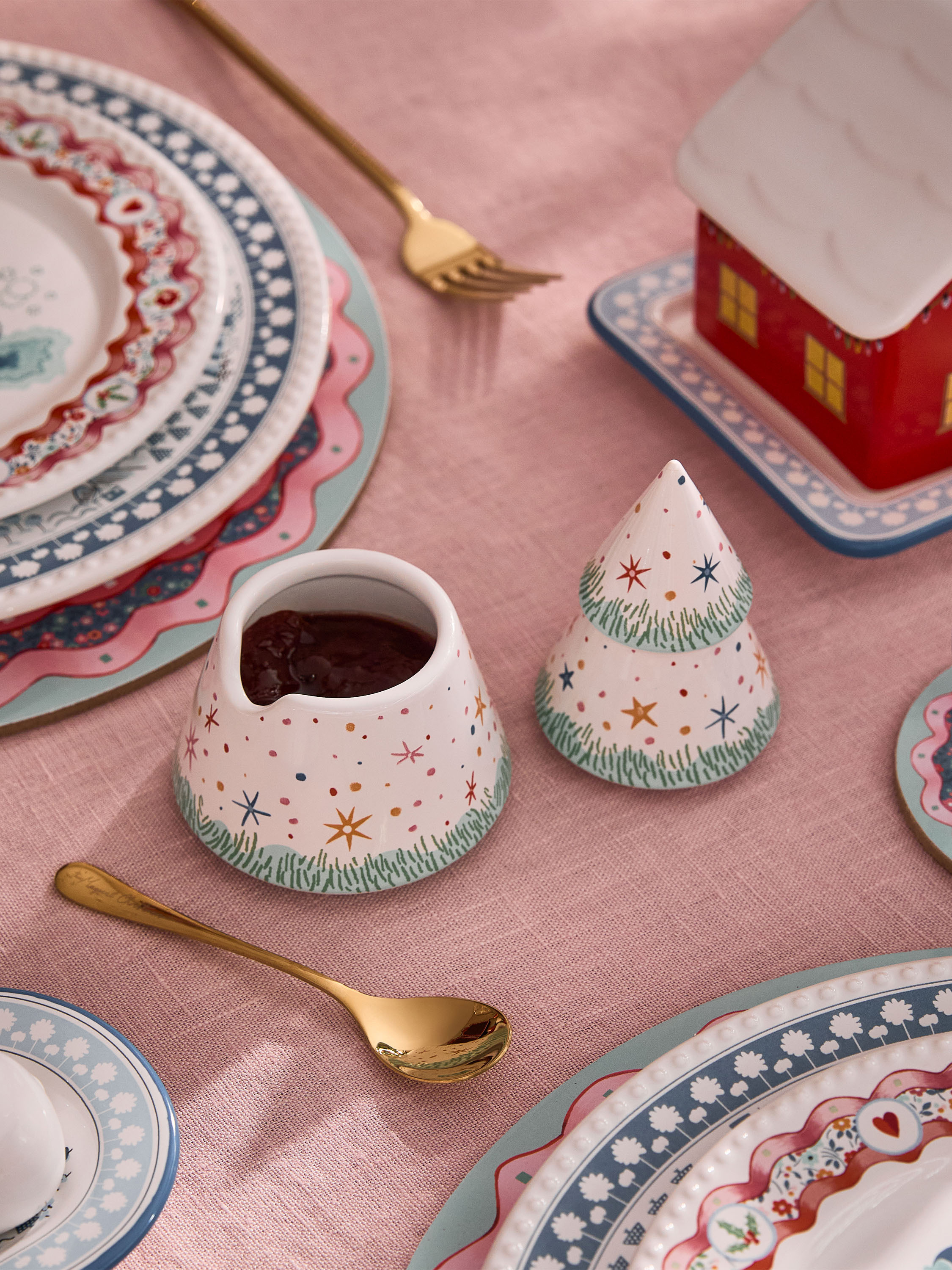 Christmas Journey 聖誕樹造型調味罐