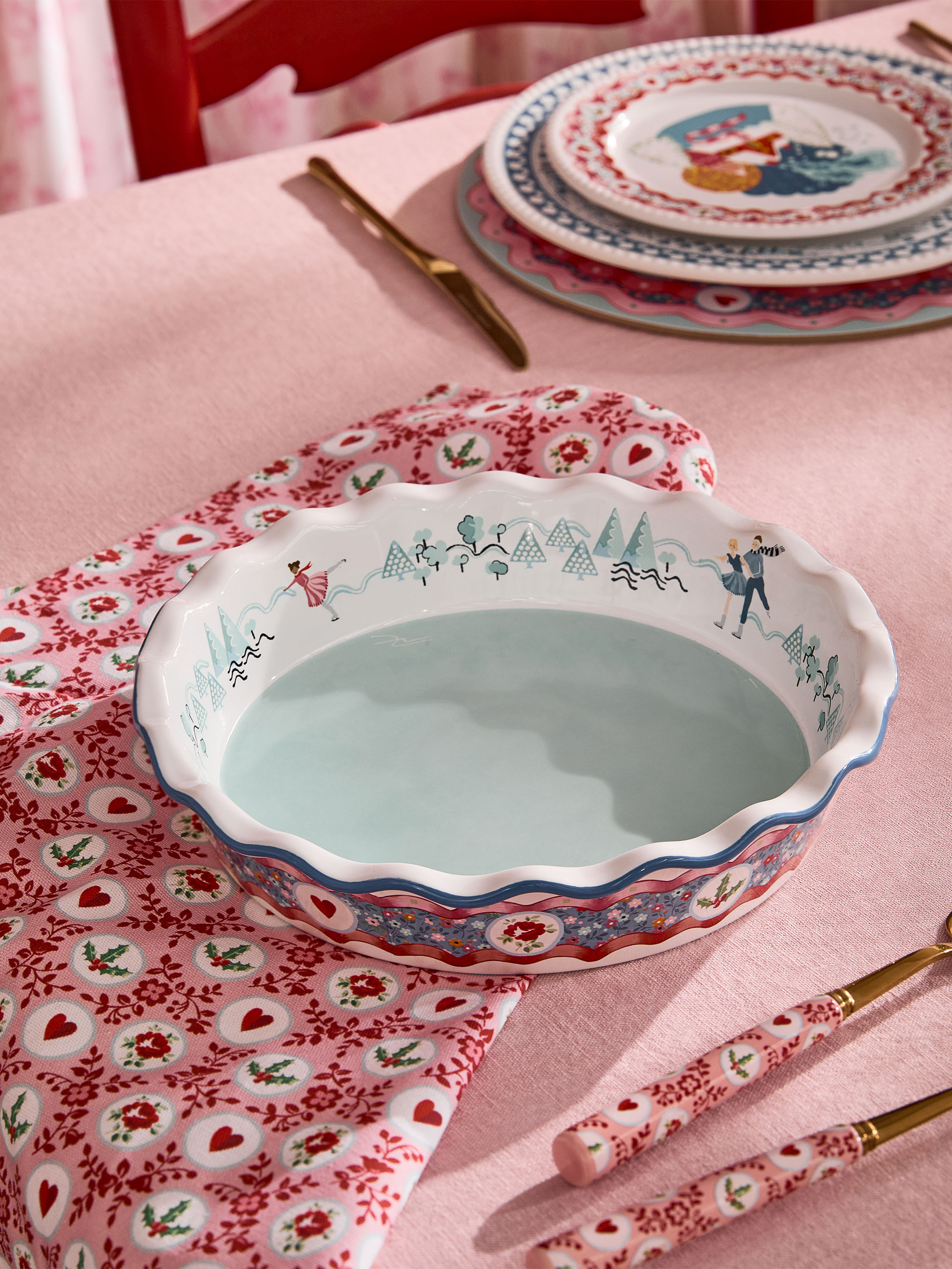 Festive Spot 花邊造型派盤