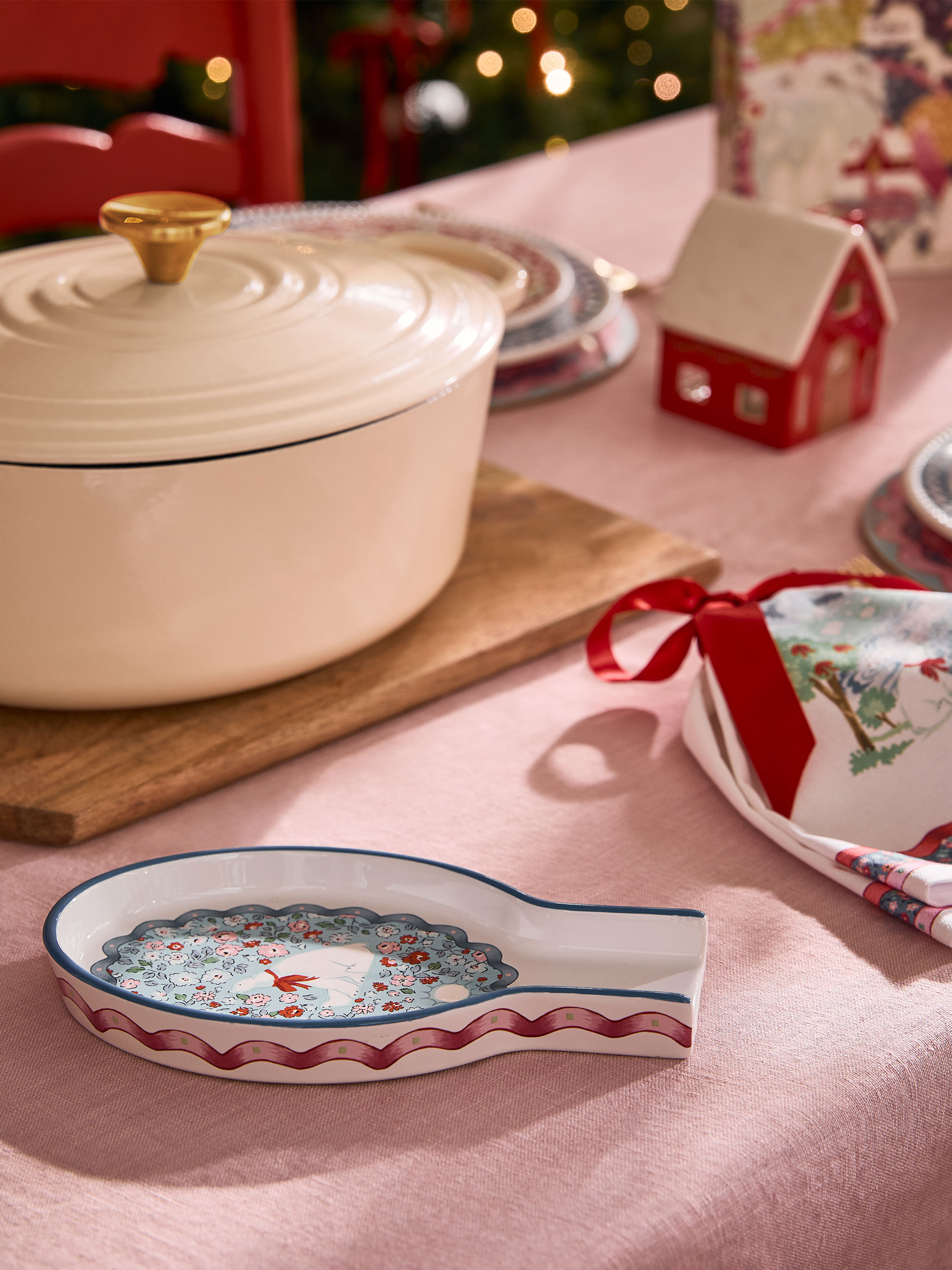 Polar Ditsy 餐具放置盤