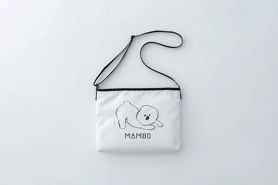 CLASKA-MAMBO PLAYBOW 隨行包 /白