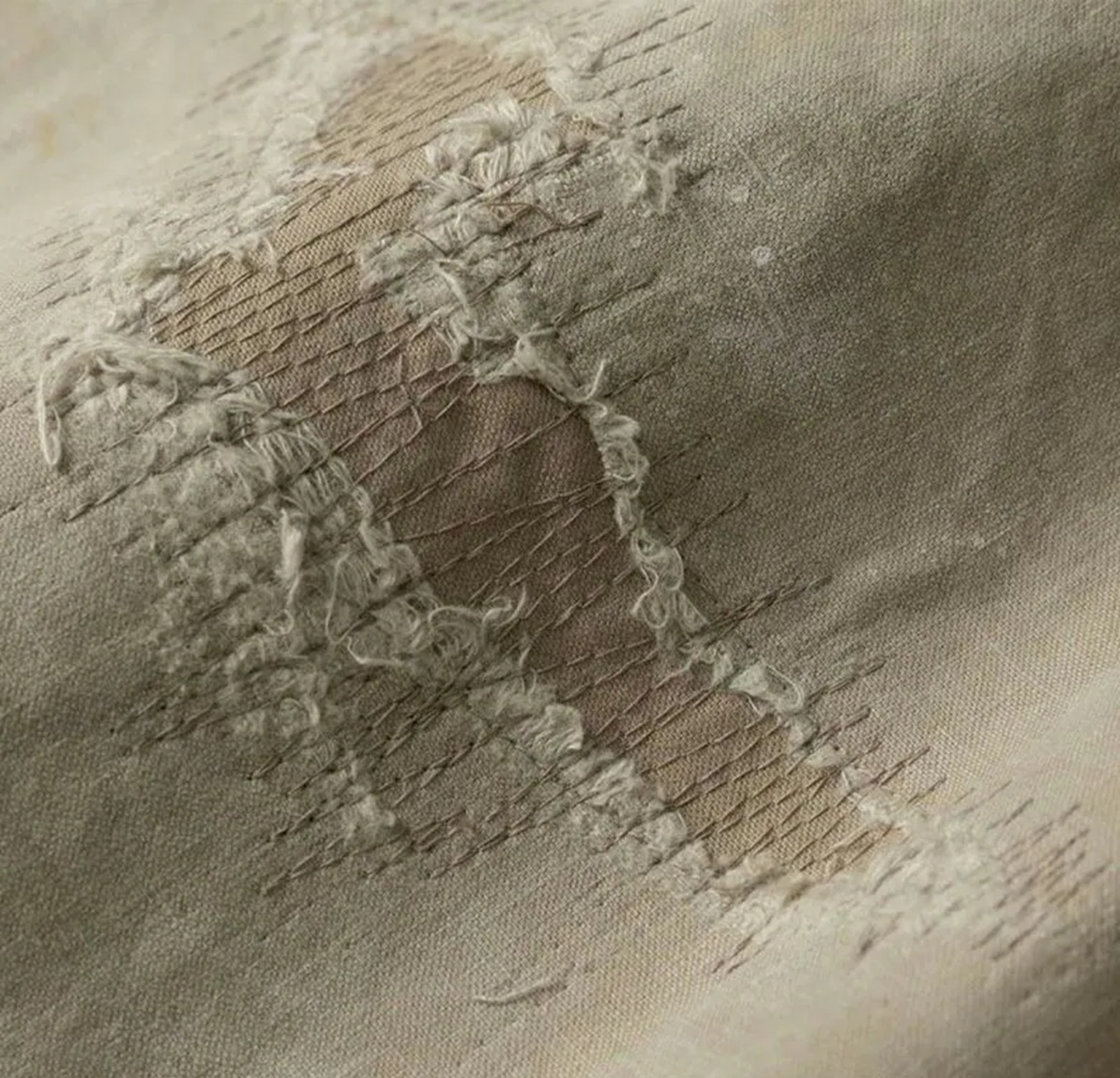 MADNESS 2025 THRASHED WORK PANTS *MADE IN JAPAN - BEIGE PRE ORDER ITEM (預訂中)