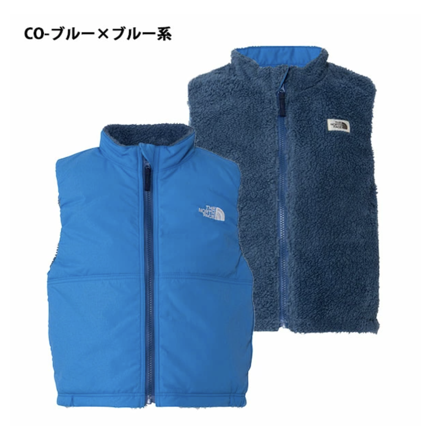 日本 2025 新版 The North Face Cozy 雙面嬰兒多功能背心外套