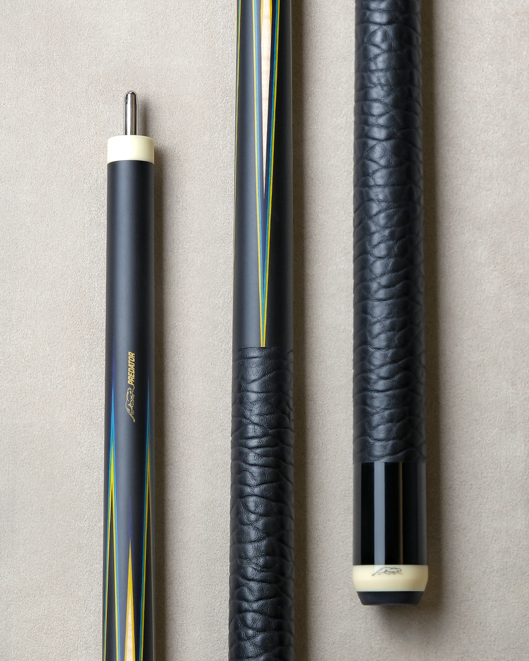 Predator SP8 Black/Blue - Leather Wrap