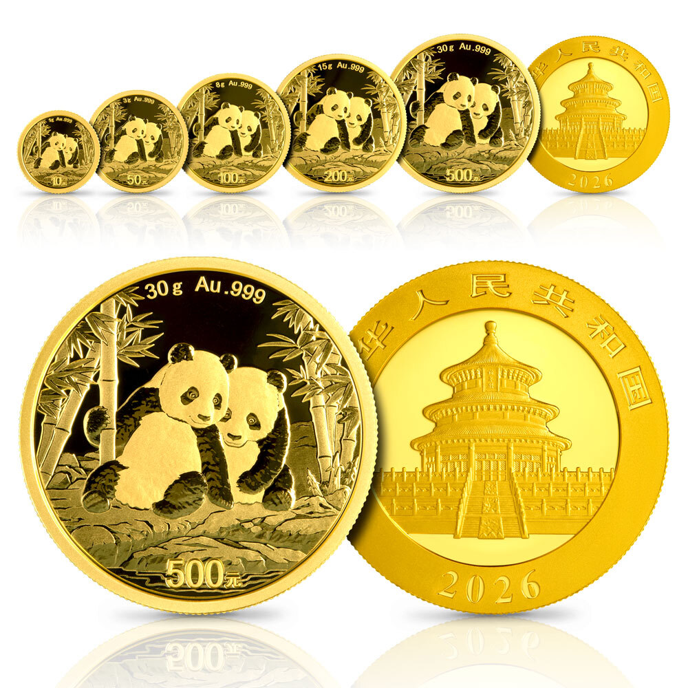 2026版熊貓投資金幣5V套裝