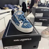 [S] KARL LAGERFELD CORNFLOWER WOMEN'S CAMBRIA SNEAKER MU, KL153752-CORNFLOWER (SKL1430)