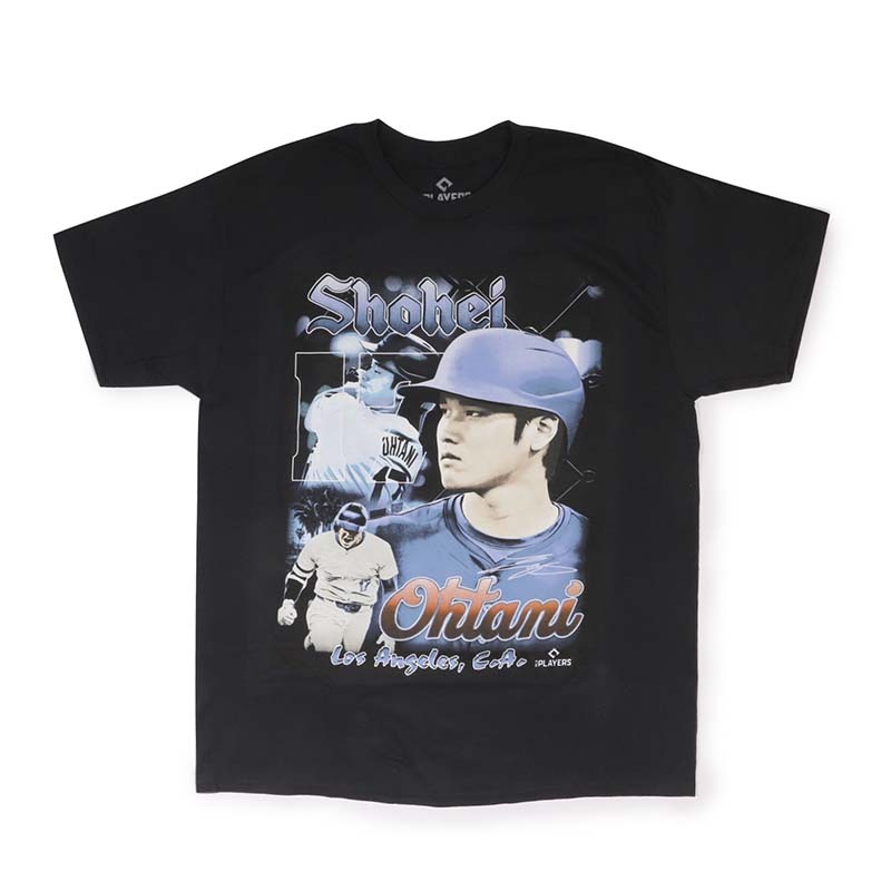 Mitchell & Ness SHOHEI OHTANI PLAYER TEE 大谷翔平 黑色 短袖 MLBOHT7002BK [台灣現貨]