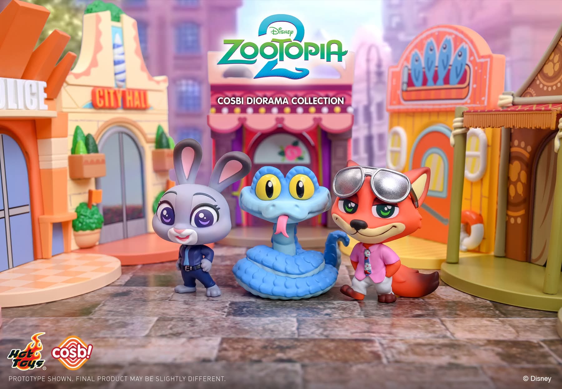 Hot Toys Disney Zootopia 2 Cosbi Diorama Cosbi