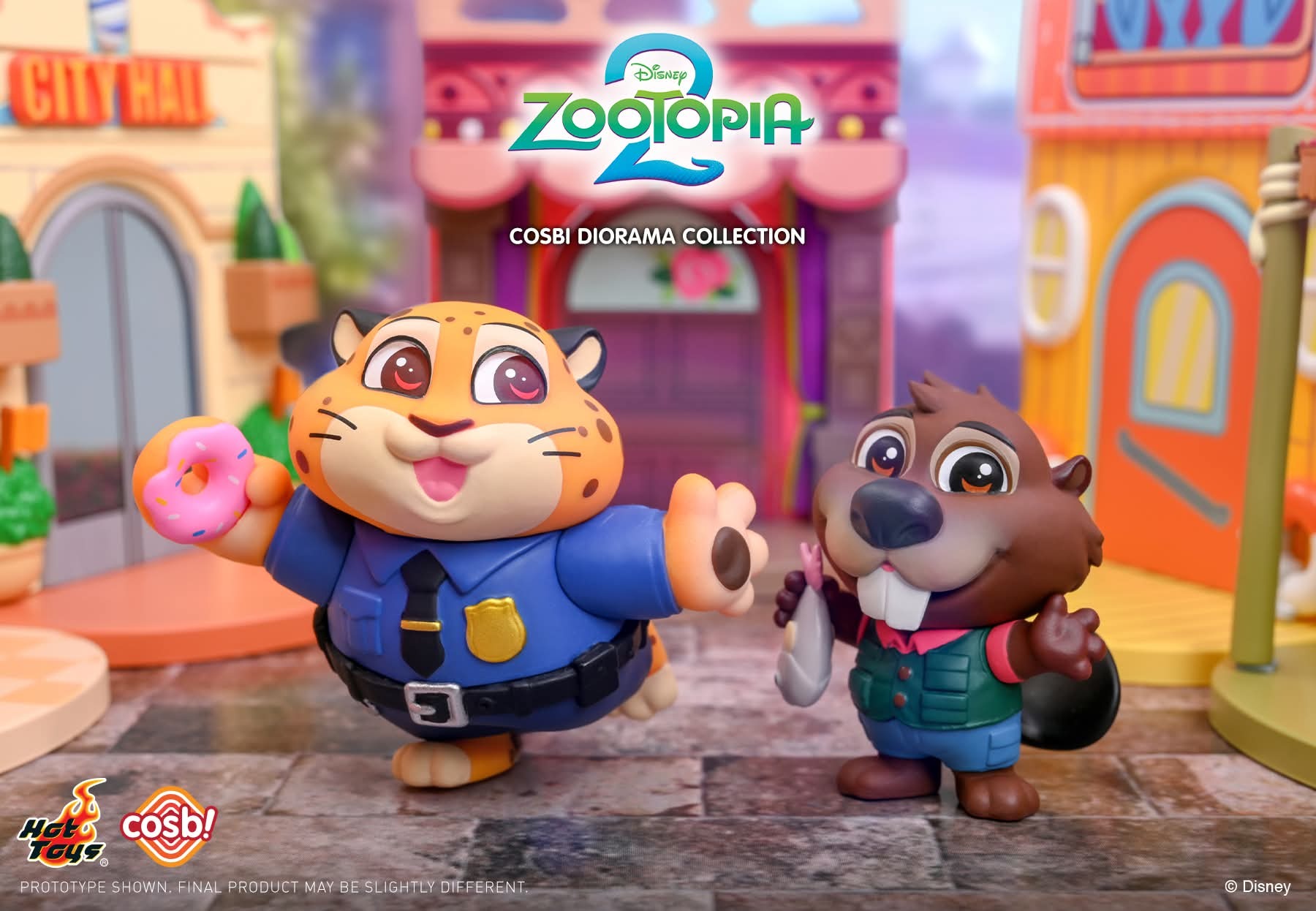 Hot Toys Disney Zootopia 2 Cosbi Diorama Cosbi