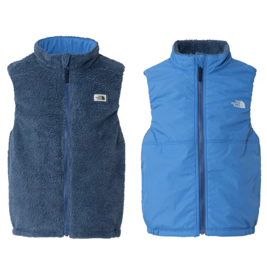 日本 2025 新版 The North Face Cozy 雙面幼童多功能背心外套