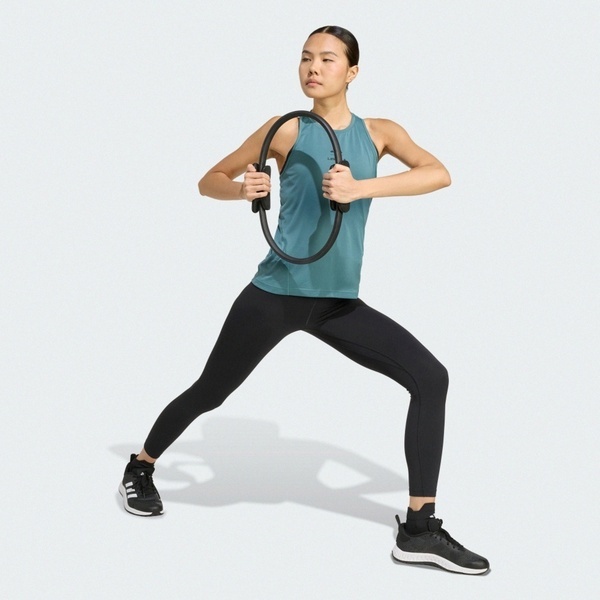 Adidas 愛迪達 W Lm G Tk KD4355 女 背心 運動背心 吸濕排汗 綠 亞版