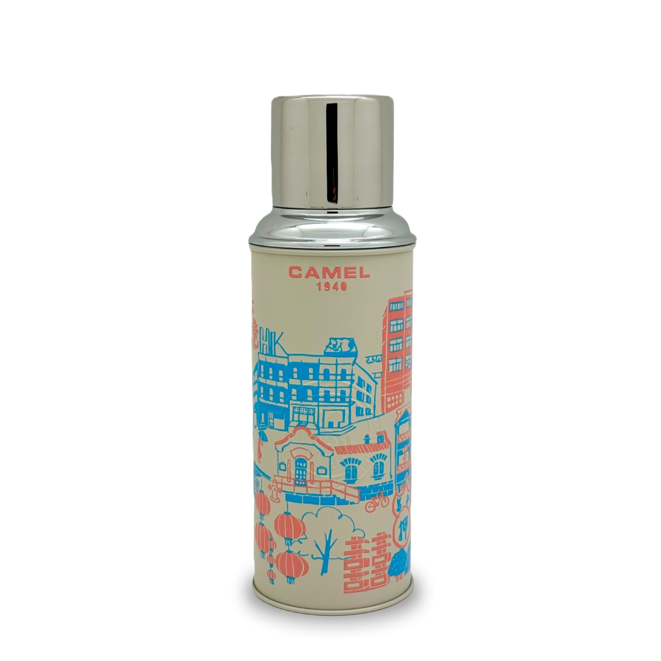 【Member Extra 10% off】Camel 駱駝牌  - 116DT  Scener Series Double Layer Vacuum Glass Liner Thermos Bottle 450ml -  Wan Chai  Scener(HK)