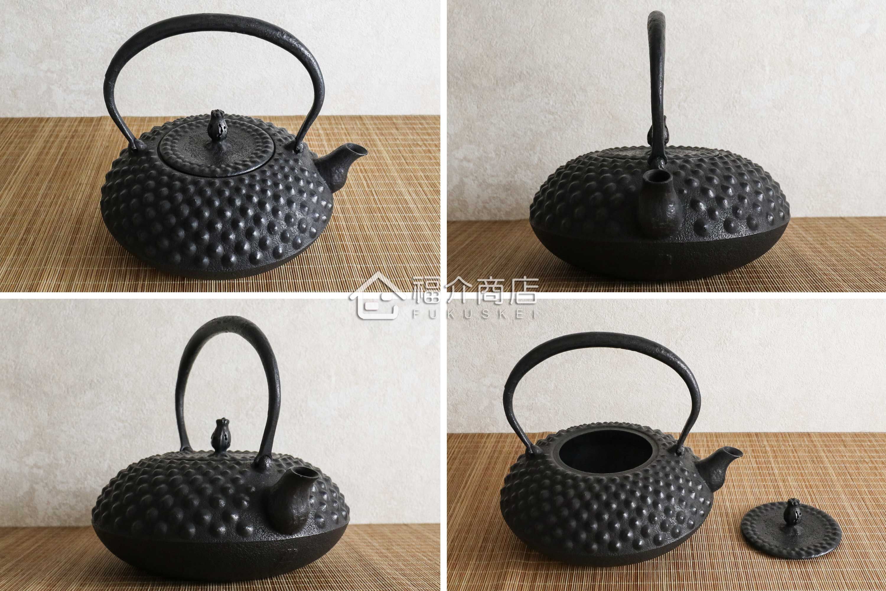 煮水泡茶用的鑄鐵茶壺