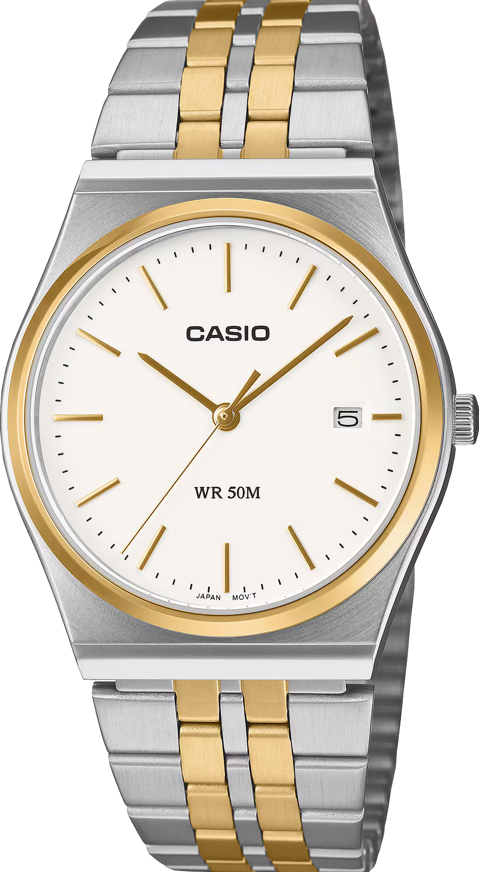 萬年鐘錶 - CASIO 卡西歐 復古外觀簡約面盤中性男女錶 MTP-B145SG-7A  錶徑35MM