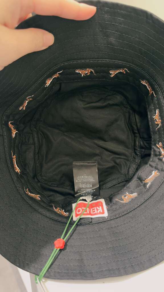 【直播】KENZO LL103150 LOGO 漁夫帽(黑色)(E5 8AC714 F32 99)