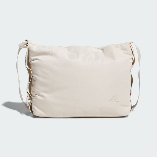 Adidas 愛迪達 Word Sacoche JY9118 側背包 斜背包 肩背 戶外 運動 休閒 米
