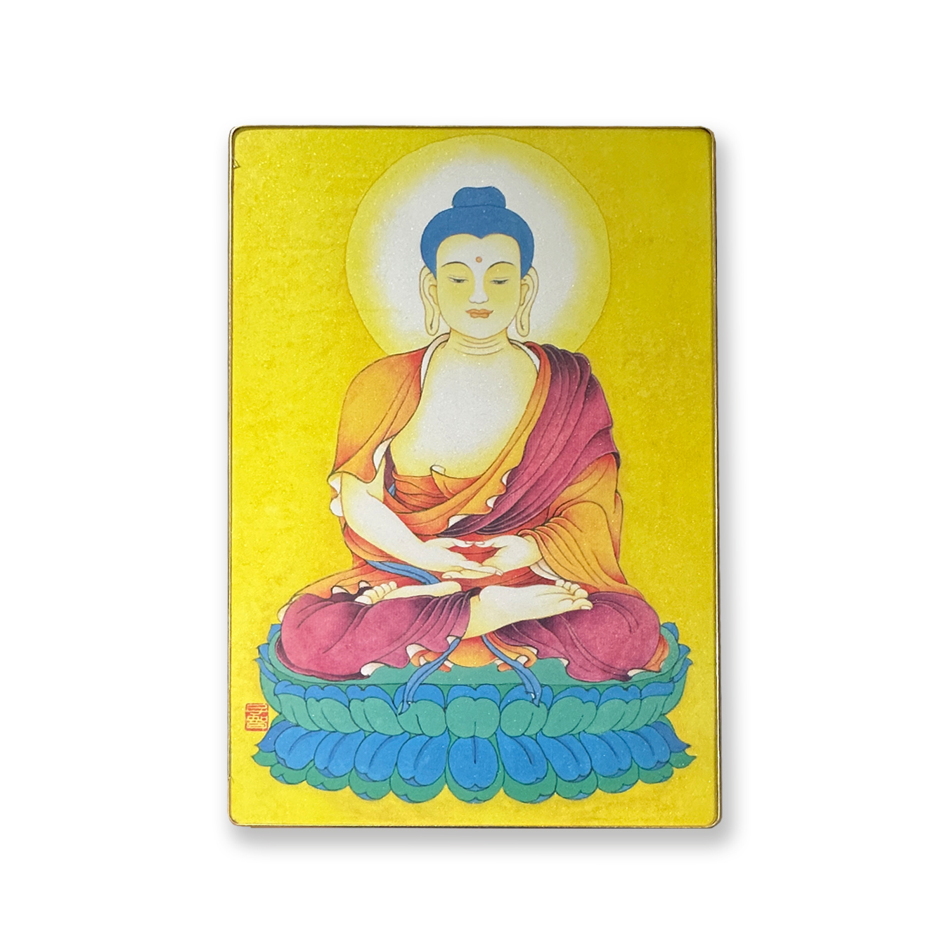 【許子智老師】阿彌陀佛｜國畫：水墨畫 × 工筆畫 [復刻畫]