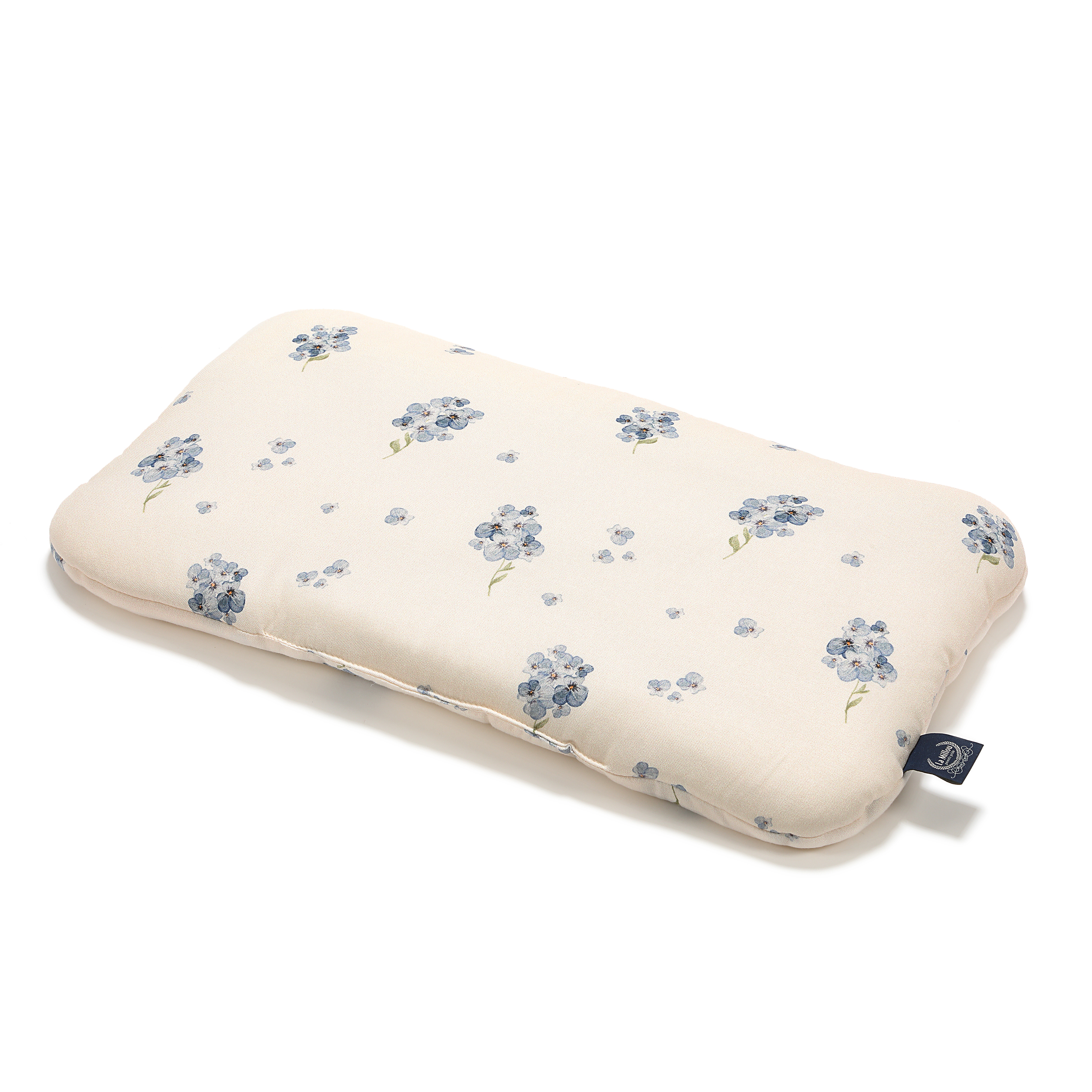 La Millou波蘭 竹纖涼感小童方枕(30x50cm)｜抗菌枕｜英倫藍鈴花