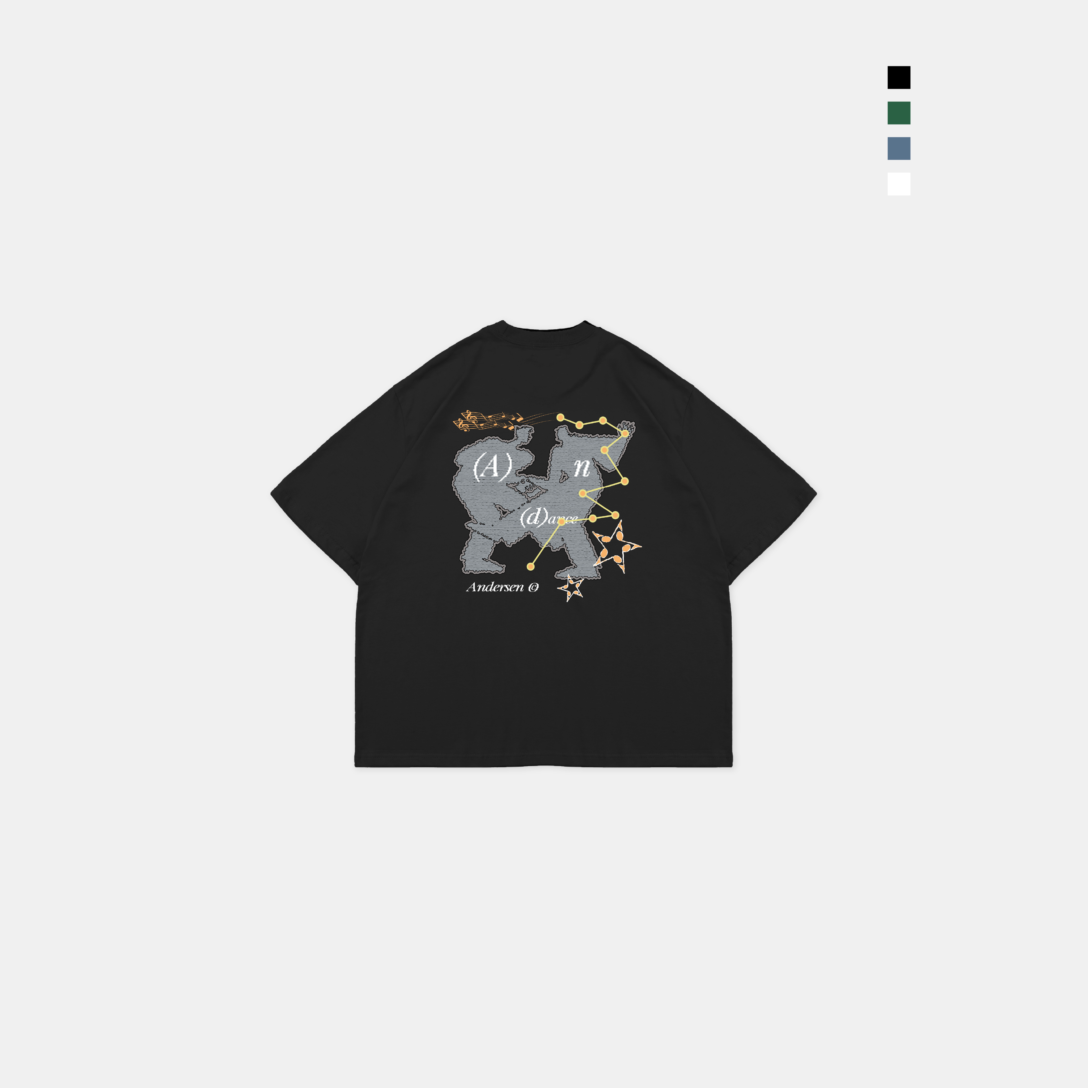 韓國 腦內風暴 抽象 頻率 短T 短袖