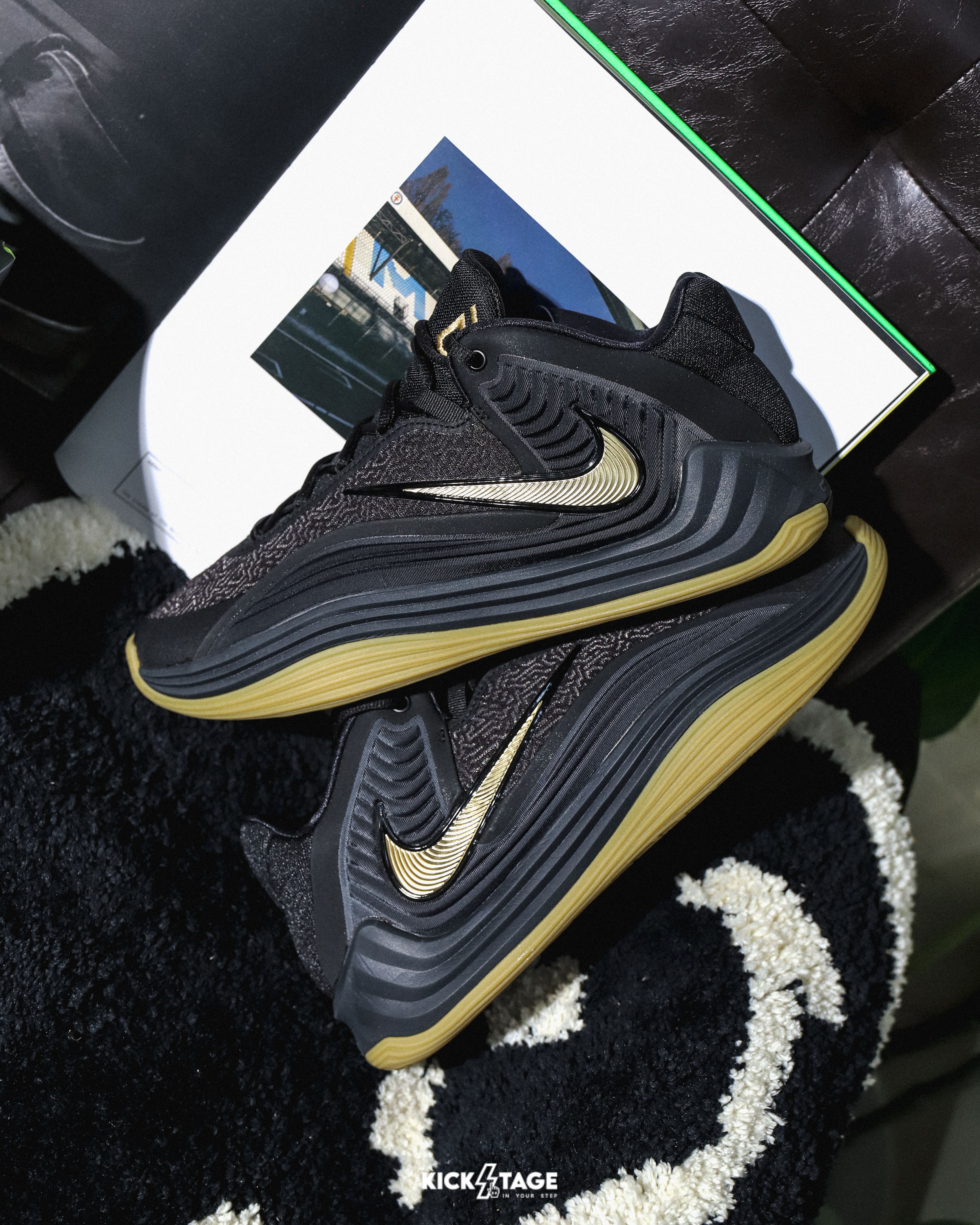 男鞋 NIKE GIANNIS FREAK 7 LE EP 黑金 字母哥 實戰 緩震 回彈 籃球鞋【HF3451-006】