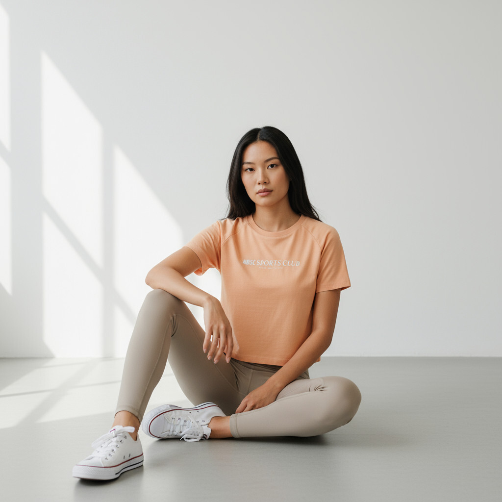 NEW BALANCE 短T NB SDS涼感 休閒 上衣 橘色 女 NEF29632ORG