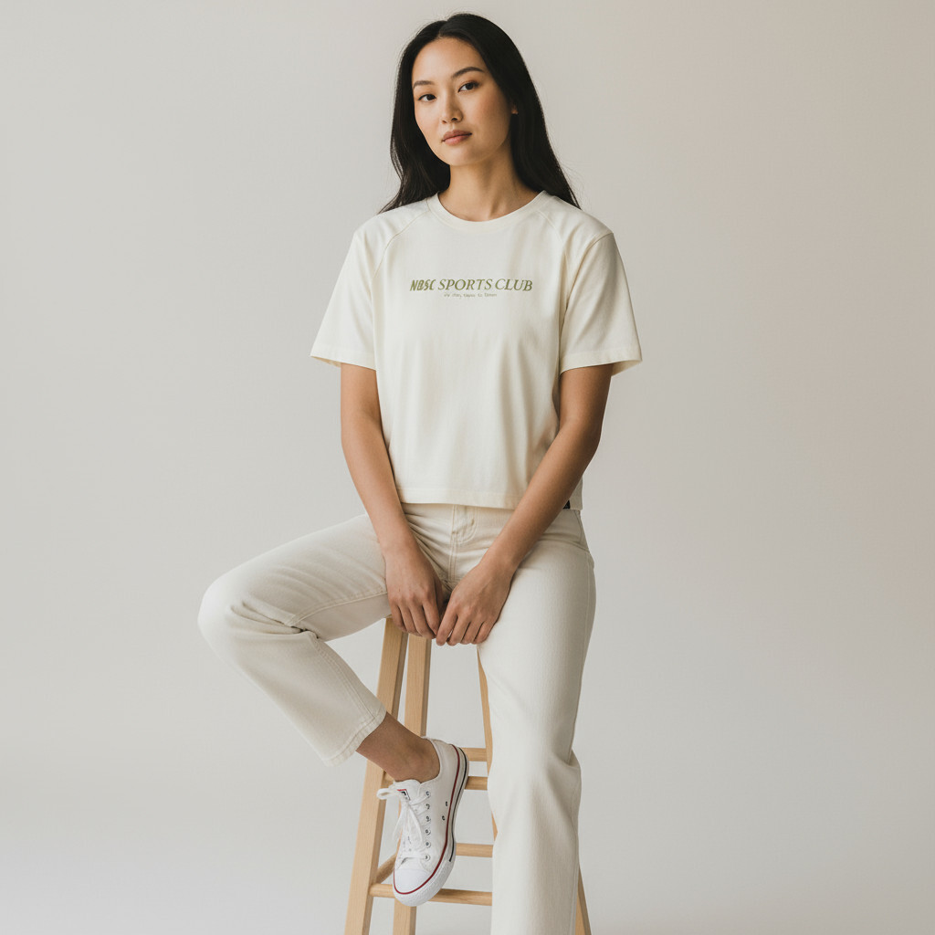 NEW BALANCE 短T NB SDS涼感 休閒 上衣 米白色 女 NEF29632IV