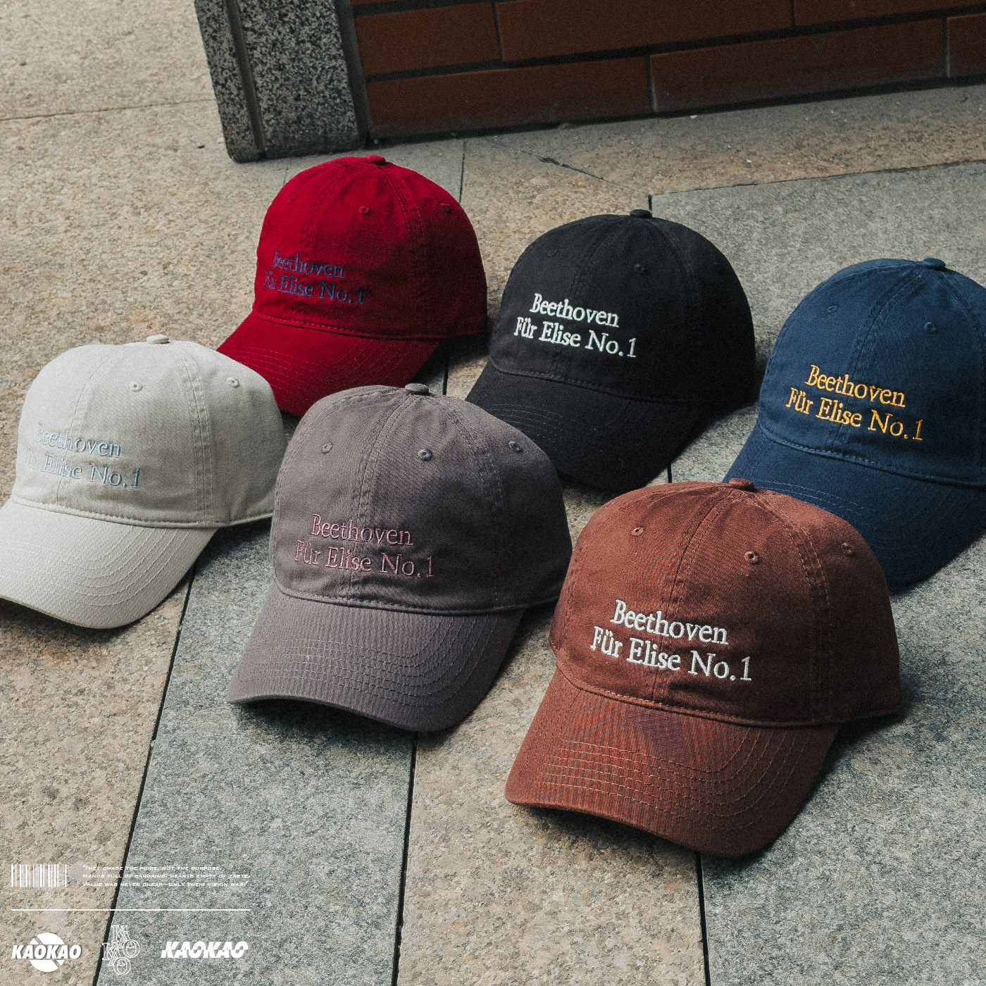 EtBD 擁抱黑狗 Beethoven貝多芬 鴨舌帽 美式復古棒球帽