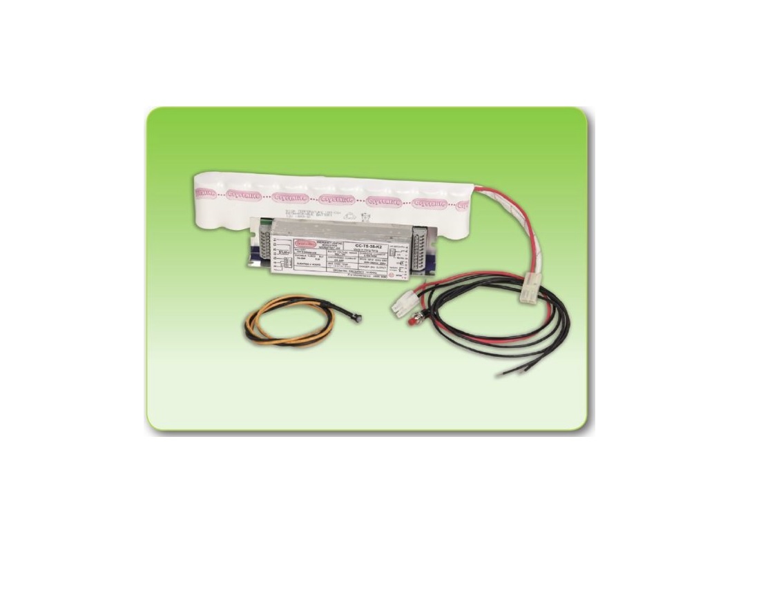 CRYSTALITE CC-T5-28-K2 1X28W EMERGENCY FLUORESCENT LIGHTING SYSTEM