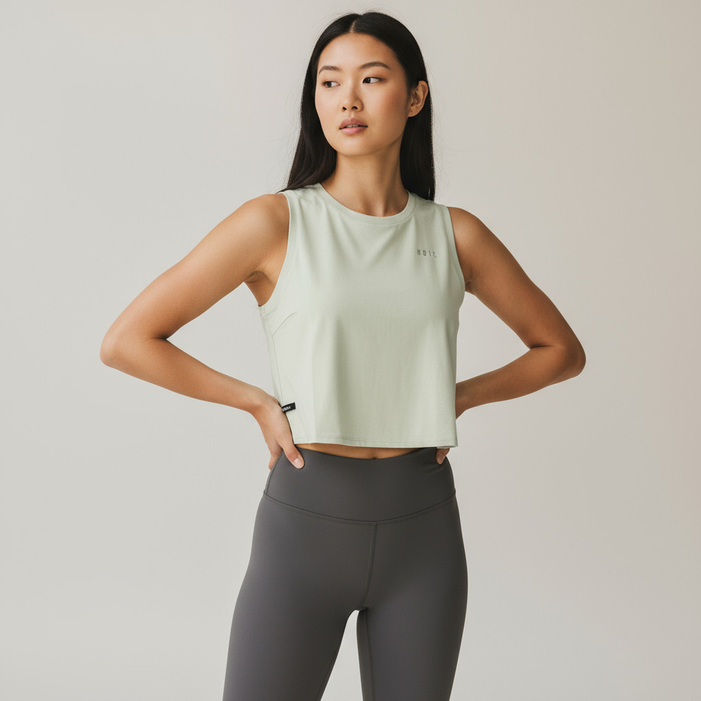 NEW BALANCE 背心 NB SDS快乾 訓練 運動 休閒 淺綠色 女 NGF29882LIM