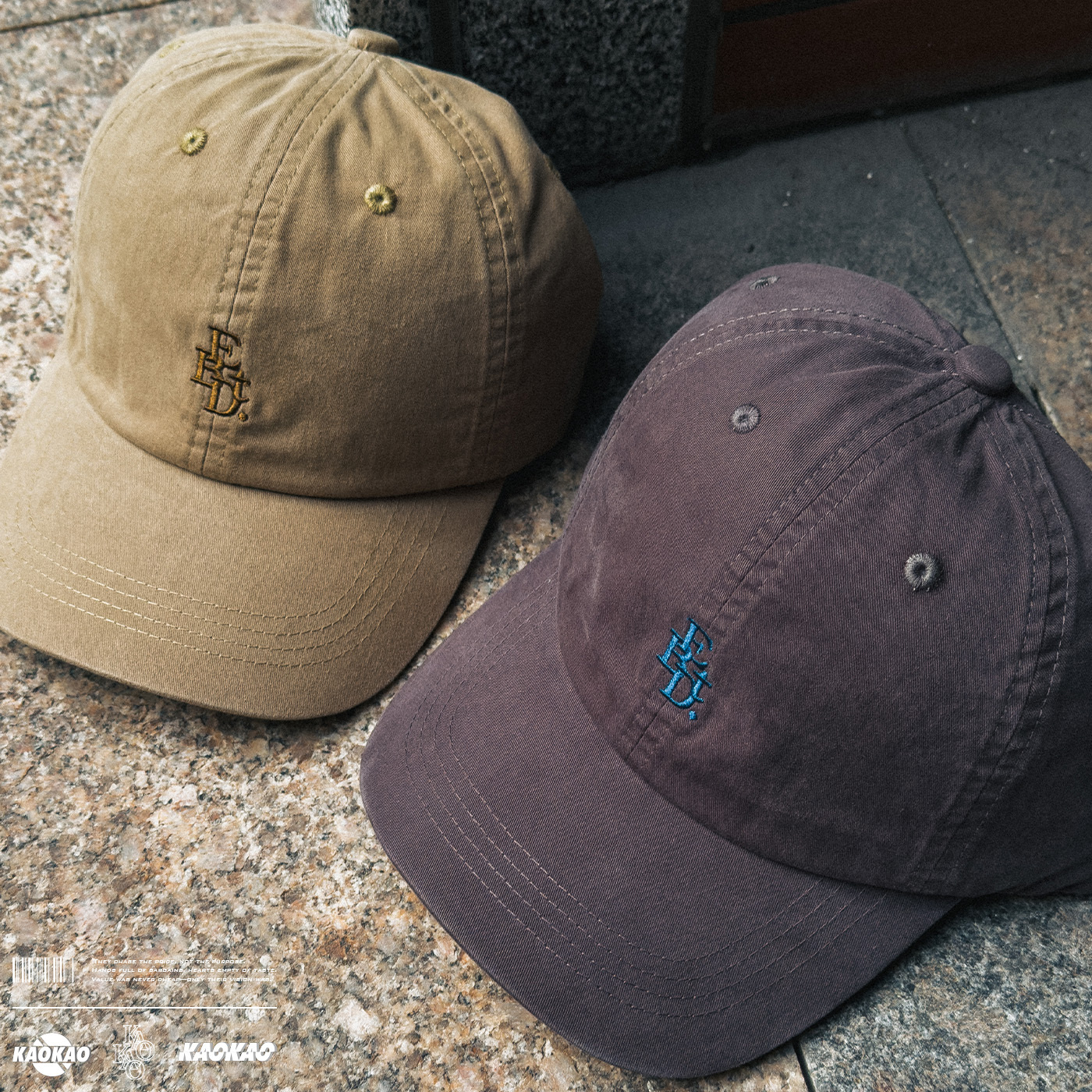 EtBD 擁抱黑狗 EtBD Logo 鴨舌帽 美式復古棒球帽