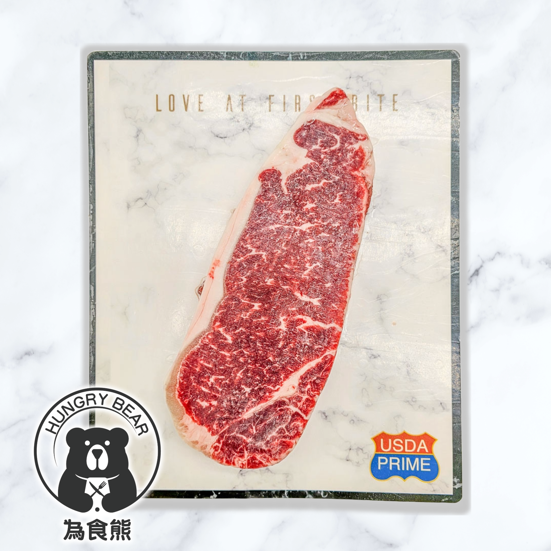 (PRIME西冷)(白卡) 美國PRIME頂級西冷牛扒  8 OZ  (急凍-18°C) 227g (新舊包裝隨機發貨)