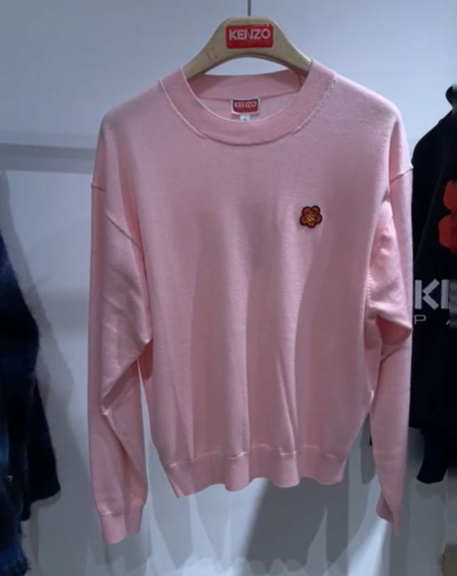 【直播】KENZO LL103158 Boke Flower 刺繡衛衣(D6 2PU381 3LB 34)