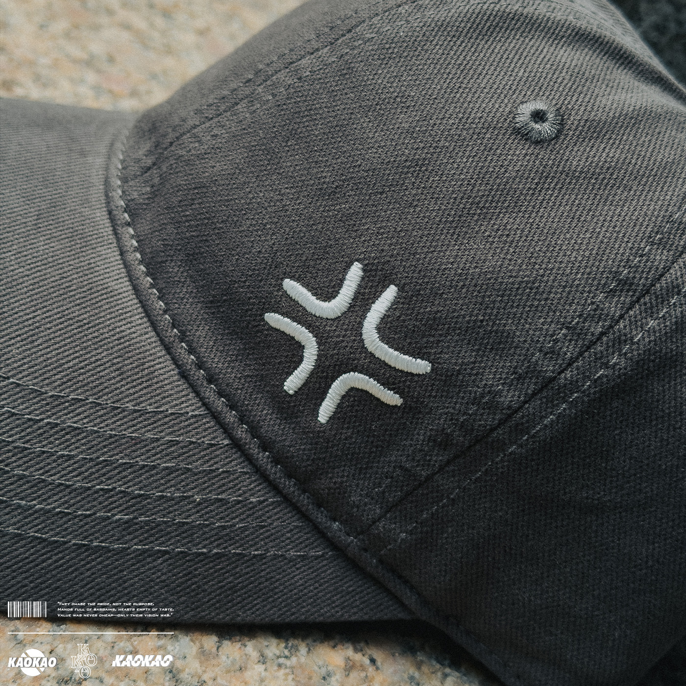 EtBD 擁抱黑狗 生氣 鴨舌帽 美式復古棒球帽