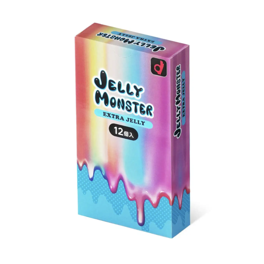 岡本 Jelly Monster 加潤 (日本版) 12 片 乳膠安全套