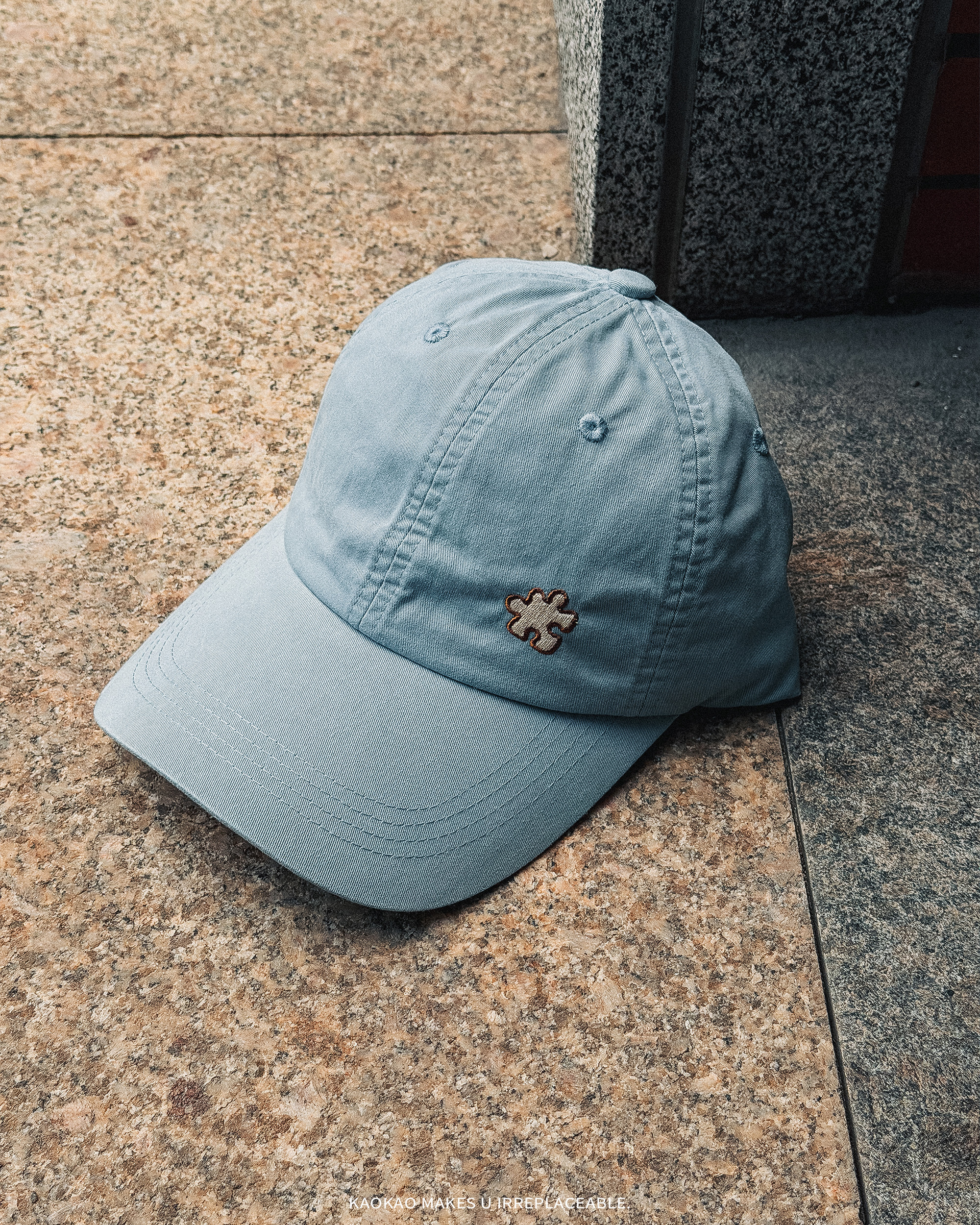 EtBD 擁抱黑狗 拼圖 鴨舌帽 美式復古棒球帽